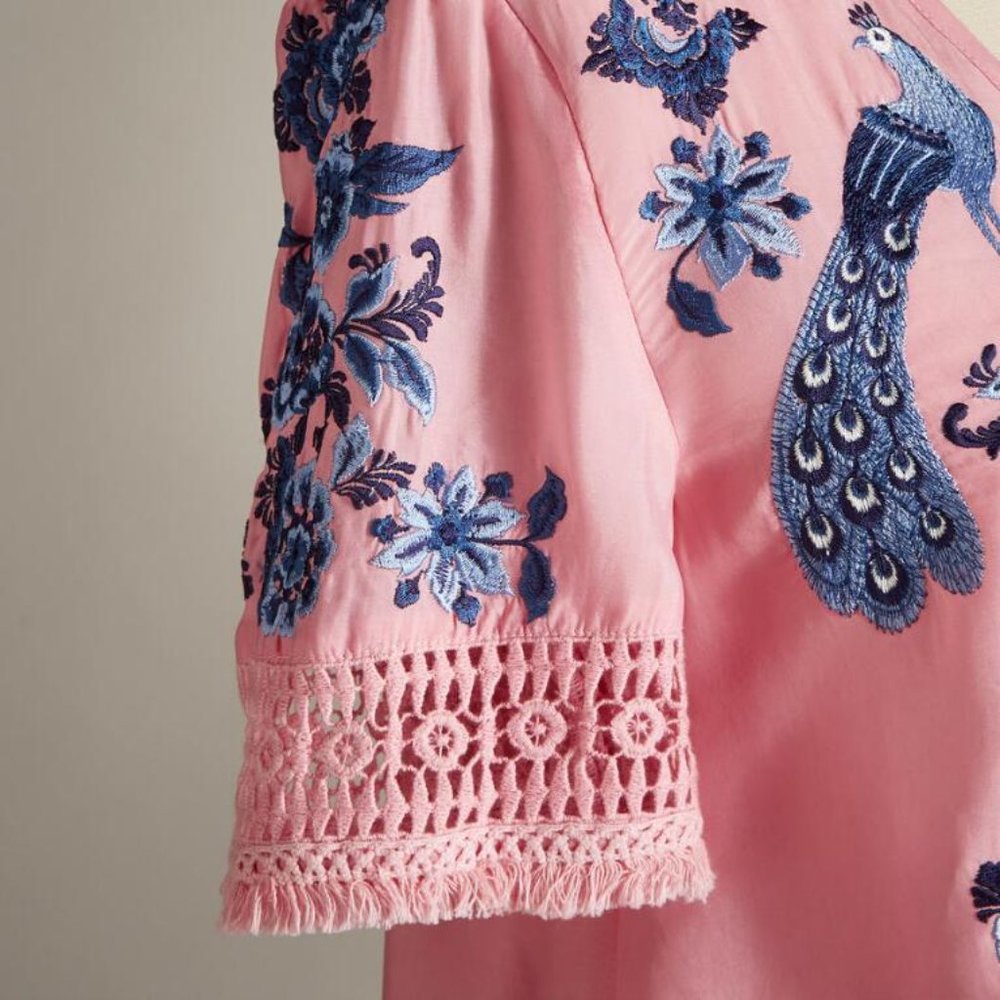 NWT Sundance Rana Embroidered Top - Picture 3 of 8